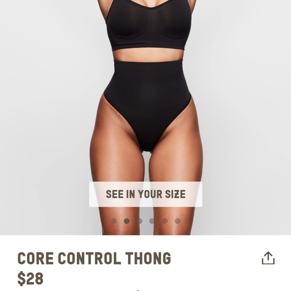 SKIMS Other - Skims Core Control Thong Underwear
